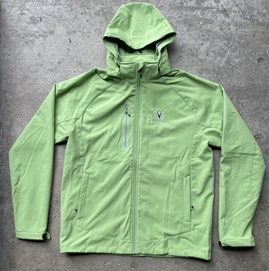 Allen & Company Sun Valley Idaho 2024 Green Hooded Coat Jacket Mens sz Large - Picture 1 of 11