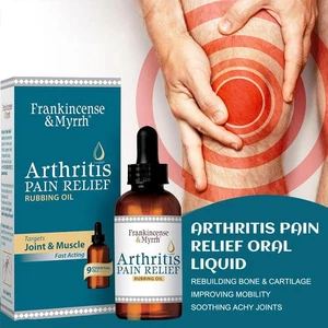 Frankincense and Myrrh Arthritis Pain Relief Rubbing Oil –A rthritis Pain Relief - Picture 1 of 10