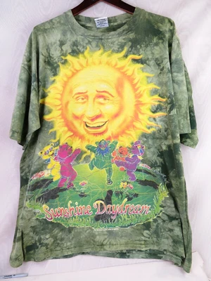 Camisa Grateful Dead 1995 XL OG GDM Sunshine Daydream Bob Weir Rara De Colección Osos Sol Foto 1 de 4