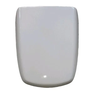 Ideal Standard ACCENT original Seat & Cover re-coated WHISPER CREAM + CP hinges - Picture 1 of 4