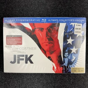 JFK 50 Year Directors Cut Blu-ray DVD 2013 Collectors Edition Limited New Sealed - Imagen 1 de 10