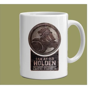OLD HOLDEN MOTORING ENTHUSIEST COFFEE MUG - Picture 1 of 1