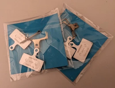 New - 2 Pairs - Genuine Shimano Resin Bicycle Disc Brake Pads G02A - For XT XTR - Image 1 of 4