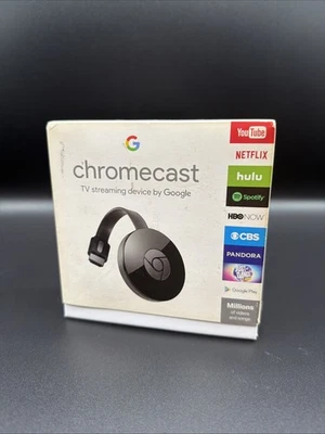 Google Chromecast 2nd Generation HDMI Media Streaming Device Working TESTED - Image 1 of 4