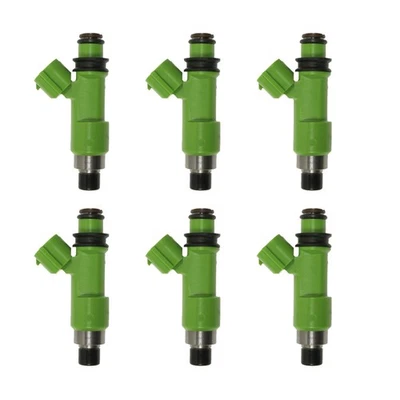 Set of 6 Fuel Injectors 16611-AA740 For Legacy Outback 10-14 Tribeca 08-14 3.6L Foto 1 de 4