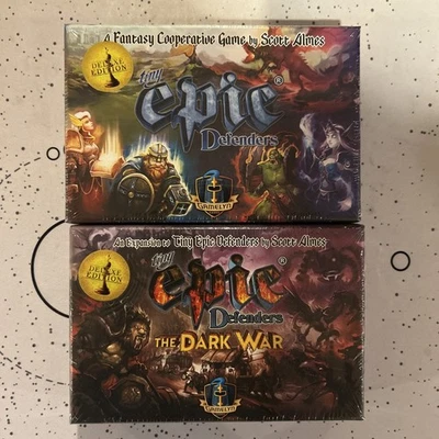 Tiny Epic Defenders Deluxe 2nd Edition + The Dark War – Gamelyn Games - NEW - Image 1 of 2