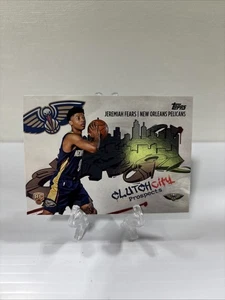 2025-26 Topps Jeremiah Fears Clutch City Prospects Rookie Card #CC-7 - Pelicans - Bild 1 von 2