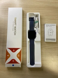 Reloj inteligente Acclafit azul monitor cardíaco/pulso/pasos/calorías P4 - Imagen 1 de 12
