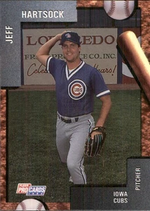 Jeff Hartsock 1992 Fleer ProCards #4048 RC Iowa Cubs *AutographDen* - Picture 1 of 2