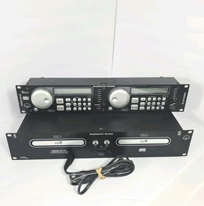 American Audio MCD-510 Bundle Dual CD, MP3 Player DJ - 2 Stück mit Netzkabel - Bild 1 von 22