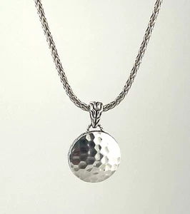 John Hardy Dot Hammered Enhancer NP7148Z - Picture 1 of 6