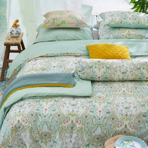 PiP Studio Perkal Bettwäsche Curious Animals Weiss romantisch Paisley Wendeoptik - Bild 1 von 2