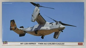 HASEGAWA 1:72 MV-22B OSPREY VMM-162 GOLDEN EAGLES PLASTIC MODEL KIT LIMITED - Picture 1 of 4