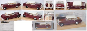Rio 90 Mercedes-Benz 300 (W 189, Typ 300 d) cremeweiß/dunkel-weinrot 1:43 - Picture 1 of 1