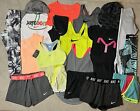 Huge 20 Pc Lot Womens All Nike Athletic Clothing Shorts Tank Tops Leggings Med