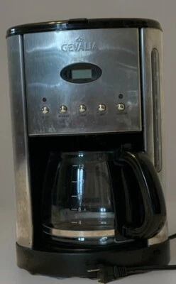 Gevalia 12 Cup Programmable Coffee Maker CM500 Stainless - Image 1 of 4