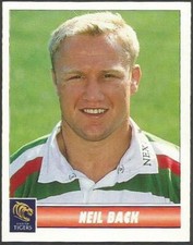 PANINI PREMIER DIVISION RUGBY 98-PDR- #065-LEICESTER TIGERS RFC-NEIL BACK