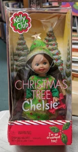 Kelly Club Christmas Tree Chelsie Barbie Mattel - Picture 1 of 7