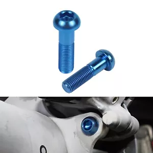 M10x1.25mm Rear Brake Caliper Bolt For Yamaha Raptor 700 YFM700 2013-2023 Blue - Picture 1 of 8