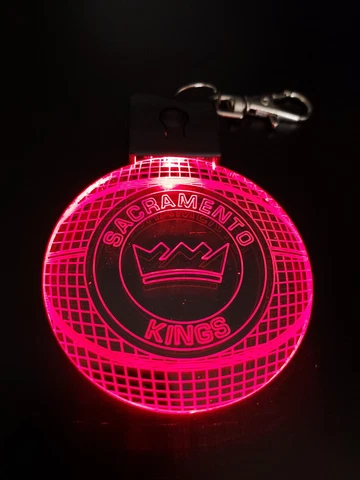 Sacramento Kings  Basketball 3D Light Keychain Cover
