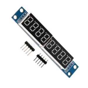 1Stks MAX7219 LED Dot matrix 8-Digit Digital Display Control Module for Arduino - Bild 1 von 4