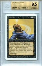 MTG Revised Drain Life BGS 9.5 Gem Mint Magic card WOTC Amricons 5427