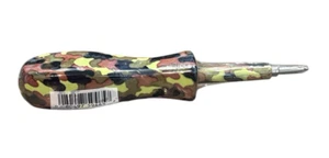 Bestway Tools Multi Bit Screwdriver 4 In 1 Camouflage Handle Phillips Slotted - Bild 1 von 4