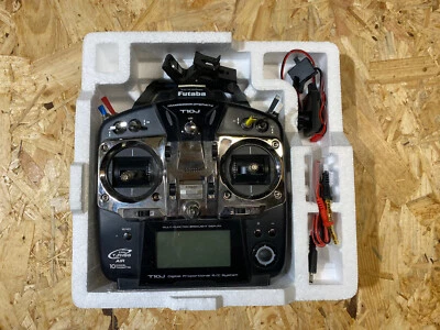 Futaba 10J Transmitter Only, Modes 1 & 2 Available, Radio Control Transmitter UK - Image 1 of 2