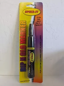 SPIKE-IT DIP-N-GLO GARLIC SCENTED MARKER CHARTREUSE - Picture 1 of 1