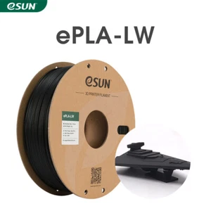 eSUN ePLA-LW PLA Lightweight Strong Paint Adhesion Foaming Rate 220% Black - Picture 1 of 5