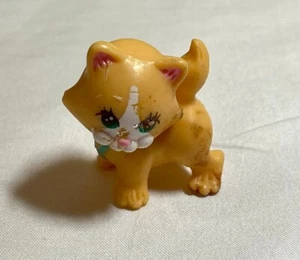 Vintage Littlest Pet Shop - gelbe süße Kätzchen Katze - Kenner - Bild 1 von 2