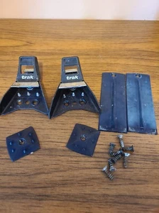 Trak vintage 3 peg bicycle toe clips - Picture 1 of 2