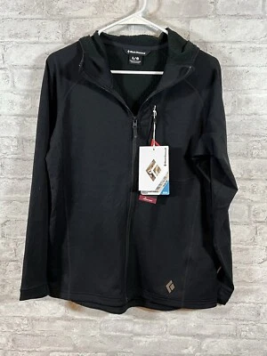 NWT Black Diamond CoEfficient Fleece Hoodie- Women Sz L Polartec Quick Dry $179 - Image 1 of 4