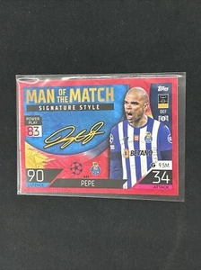 2022-23 Topps Match Attax PEPE Man of The Match Red Foil FC Porto #441 - Picture 1 of 2
