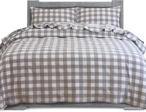 Soft 4-Piece 100% Turkish Cotton Flannel Sheet Set - Premium Quality, Deep Pocke - Picture 1 of 11