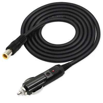 DC Power 8mm 7.9mm x 5.5mm Male Car Cigarette Lighter Charger Cable for DVR GPS - Image 1 of 4