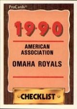 B3141- 1990 ProCards Minor League BB Cards Group7 -You Pick- 10+ FREE US SHIP