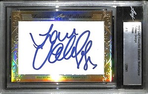 Melissa George Signed 2017 Leaf Executive Collection Masterpiece 1/1 Card Hunted