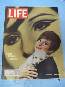 Life Magazine 1966 March the Barbra Streisand the Fear Ridden Girl behind the St - Picture 1 of 8