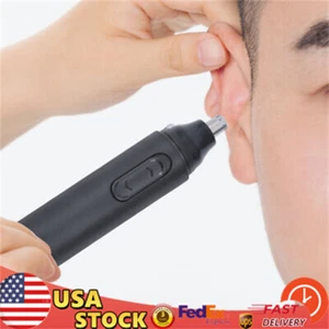 Recortadora de pelo de nariz para hombres recargable para orejas y nariz recortadora de pelo cejas barba - Imagen 1 de 12