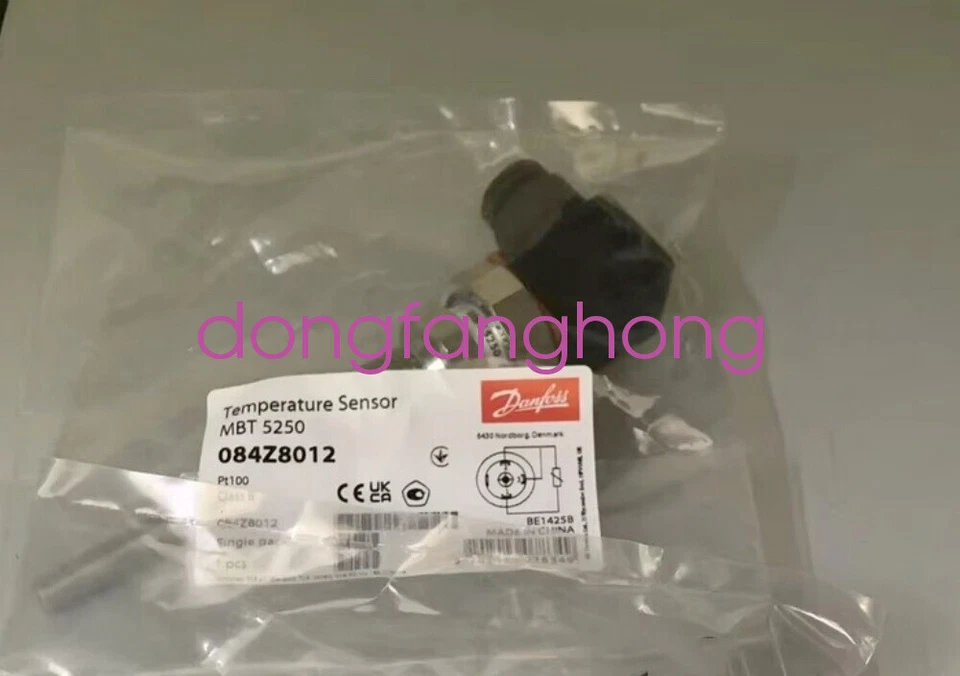 NEW Danfoss MBT5250 084Z8012 Temperature Sensor FedEx or DHL or UPS - Image 1 of 1