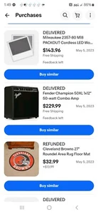 Fender 50w Guitar Amplifier - Picture 1 of 1