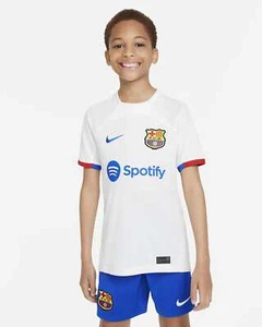 Nike Barcelona Away 23/24 Older Kids' Dri-FIT Football TOP (L) 11-12 Years (A11) - Picture 1 of 8