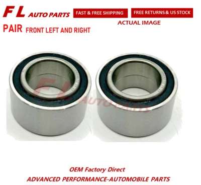 Cojinete de cubo de rueda delantera 2 lados para Subaru Forester Impreza Legacy 1989-2007 Foto 1 de 4