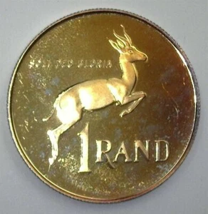 1981 South Africa Proof Silver -Beautiful Cameo-Uncirculated++ S16 - Picture 1 of 4