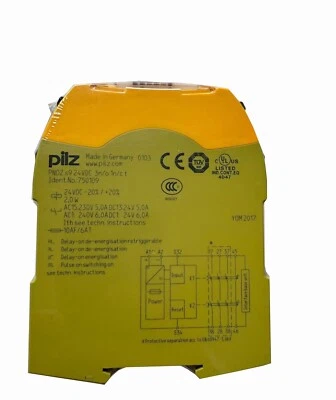 750109 NEW PILZ PNOZ s9 24VDC 750109 Safety Relay - Image 1 of 3