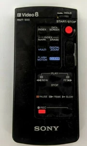 Genuine Sony RMT-500 Video 8 Camcorder Remote Control Tested, Works - Picture 1 of 4