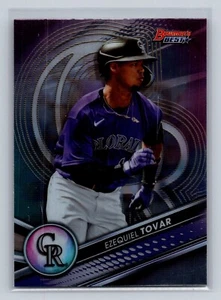 2022 Bowman's Best #TP-1 Ezequiel Tovar Top Prospects - Picture 1 of 2