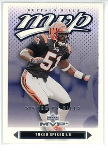 2003 Upper Deck MVP Takeo Spikes #201 - Picture 1 of 2