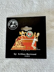Roland Garros 1999 Café de Colombia Pin – Arthus-Bertrand Paris – French Open - Picture 1 of 6